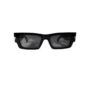 Marcelo Burlon County of Milan Black Plastic Frame Sunglasses